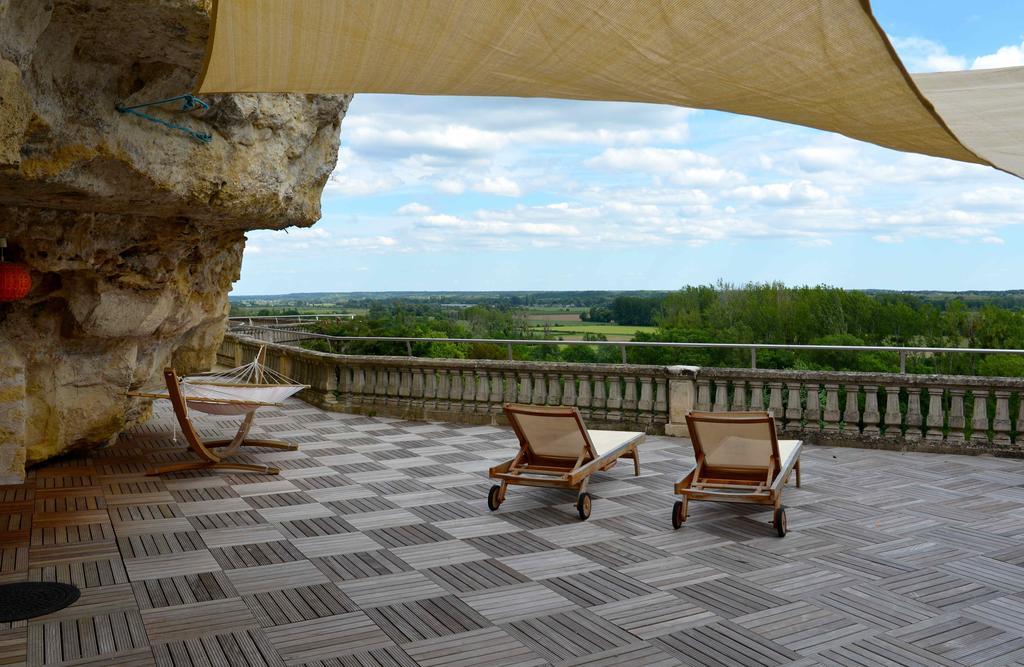 Gites Troglodytes Du Chateau De L'Etoile Vernou-sur-Brenne 객실 사진